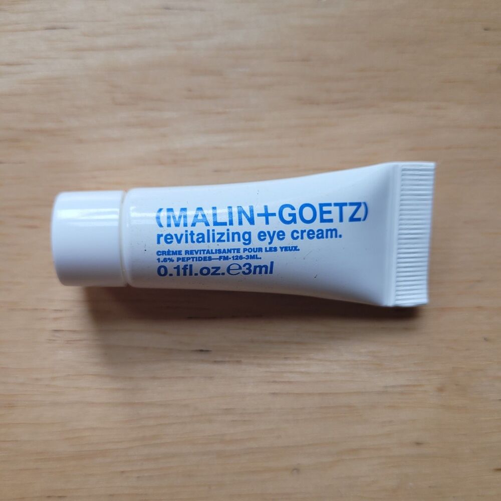 NEW Malin+Goetz Revitalizing Eye Cream 3ml 0.1oz Sample Size Malin + Goetz